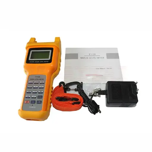 [CATV-DECIBEL-NARANJA] Decibelimetro analago color naraja