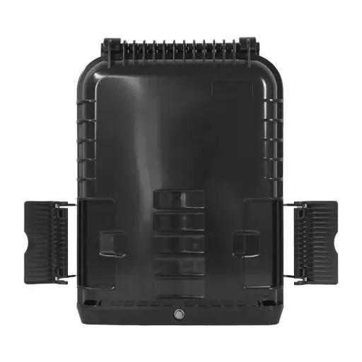 [FO-NAP-8P-APC-V] Caja NAP Semiredonda, Completa de 8 Puertos SC/APC 