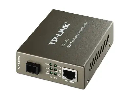 [FO-MEDIA-MC112CS] Convertidor Multimedia WDM de 10/100Mbps 